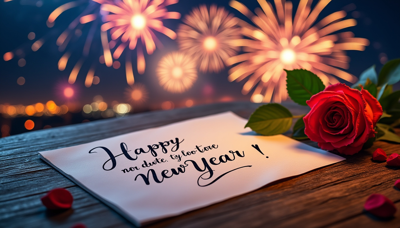 découvrez des exemples émouvants de déclarations d'amour pour le nouvel an afin d'inspirer votre message et toucher le cœur de votre moitié dès les premiers instants de l'année.