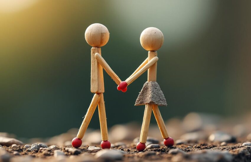découvrez comment les bonhommes allumettes symbolisent l'amour avec force et simplicité, une métaphore percutante en littérature moderne.