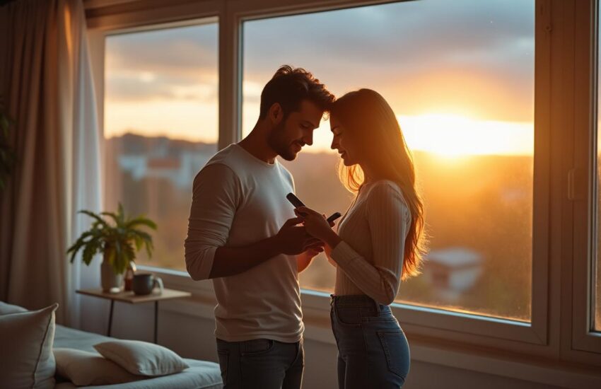 découvrez les secrets pour entretenir une relation réussie grâce aux sms et célébrez un an d'amour rempli de complicité et de tendresse.