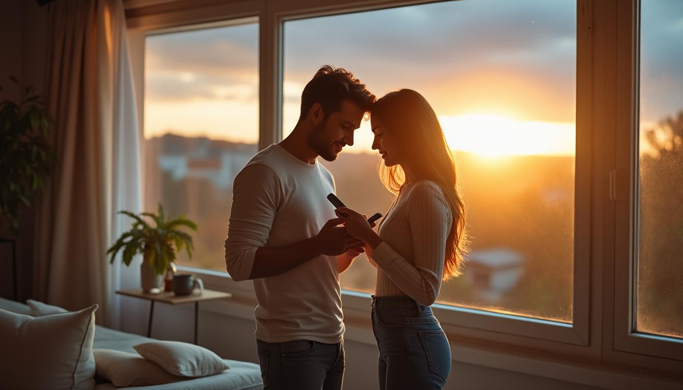 découvrez les secrets pour entretenir une relation réussie grâce aux sms et célébrez un an d'amour rempli de complicité et de tendresse.