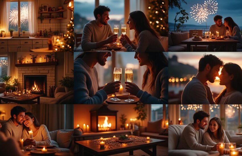 découvrez le top 10 des activités romantiques à faire à la maison pour célébrer un nouvel an inoubliable en amoureux.
