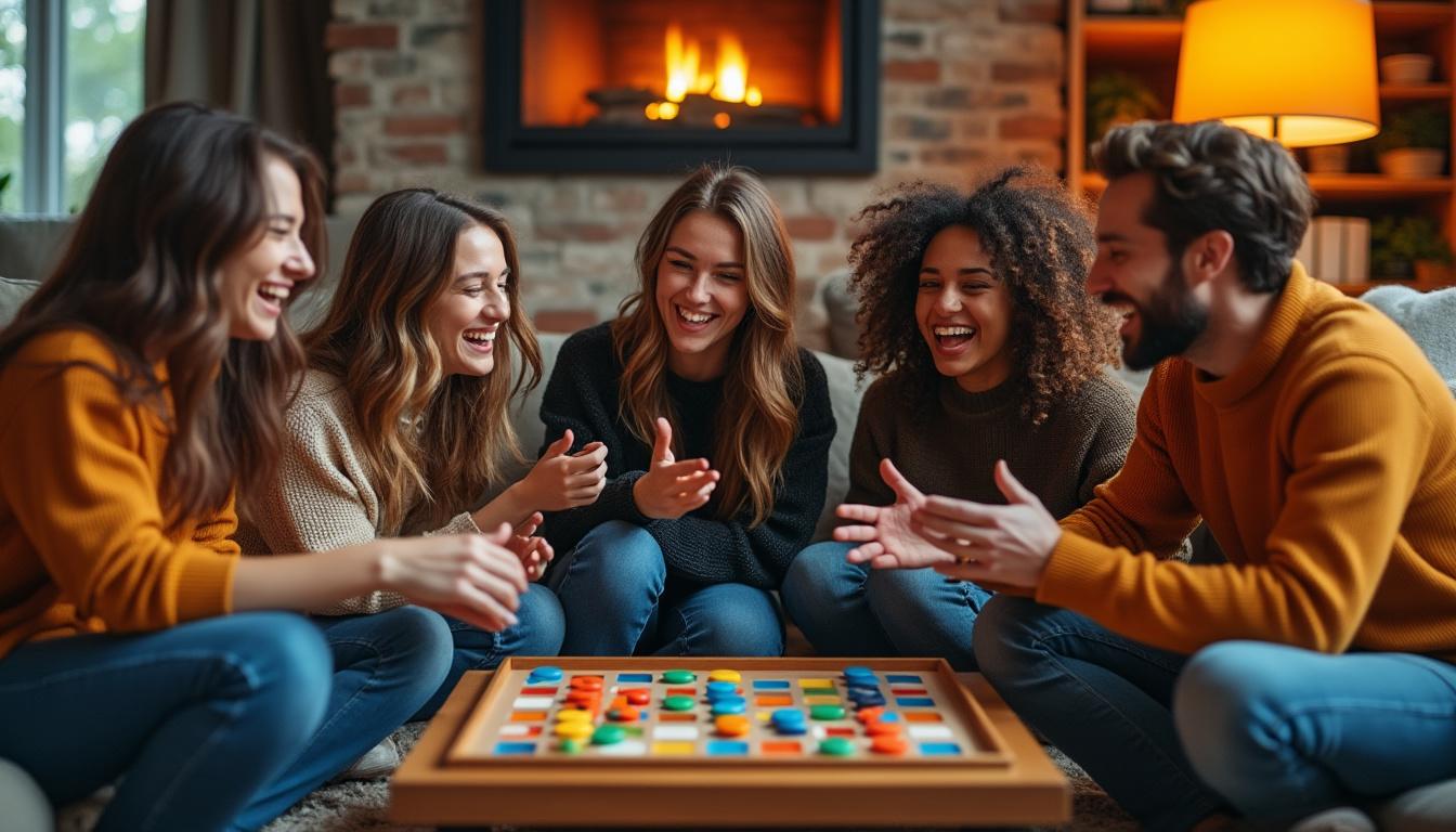 découvrez "qui de nous deux amis", un incontournable des jeux de société modernes alliant stratégie et convivialité pour des moments inoubliables entre amis.