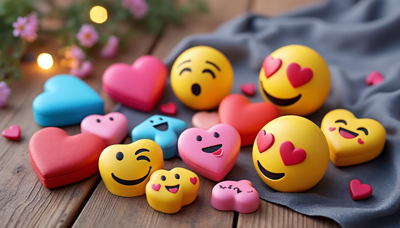 découvrez comment utiliser les emojis pour dire je t'aime et exprimer vos sentiments avec originalité et créativité.