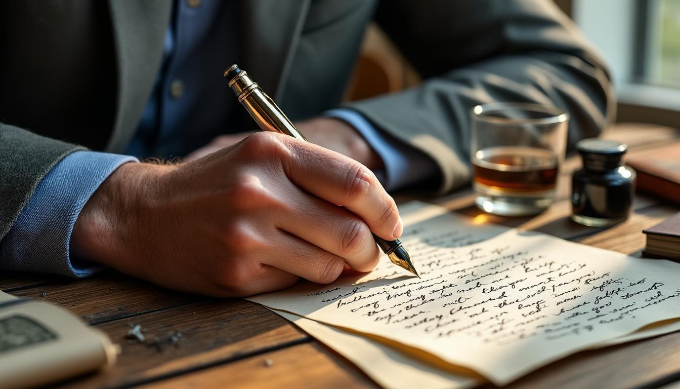 apprenez à exprimer vos sentiments avec authenticité grâce à nos conseils pour rédiger une lettre d'amour touchante destinée à un homme.