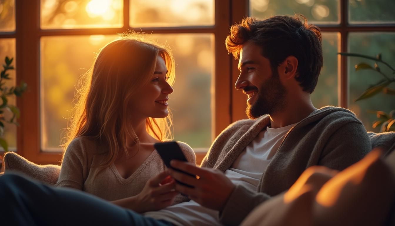 découvrez comment un simple sms 'bonne soirée romantique' peut renforcer votre relation et raviver la flamme entre vous et votre partenaire.