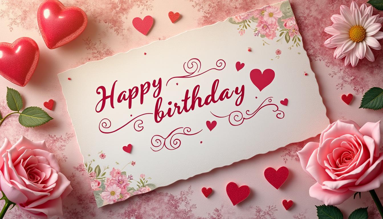 découvrez un texte touchant pour souhaiter un joyeux anniversaire à votre amour, même à distance, et exprimez vos sentiments avec émotion et tendresse.