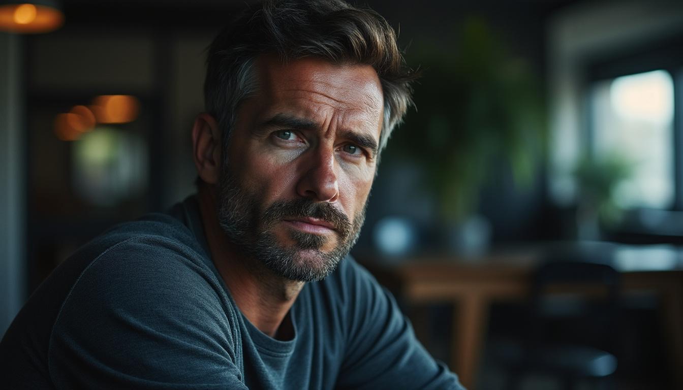 plongez dans un texte poignant qui touche l'âme et fait pleurer un homme au plus profond de son être, une émotion intense à découvrir.