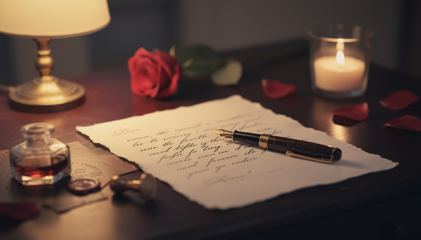 découvrez des idées créatives pour écrire une lettre d'amour émouvante et touchante à une femme à distance, afin de renforcer votre lien malgré la séparation.