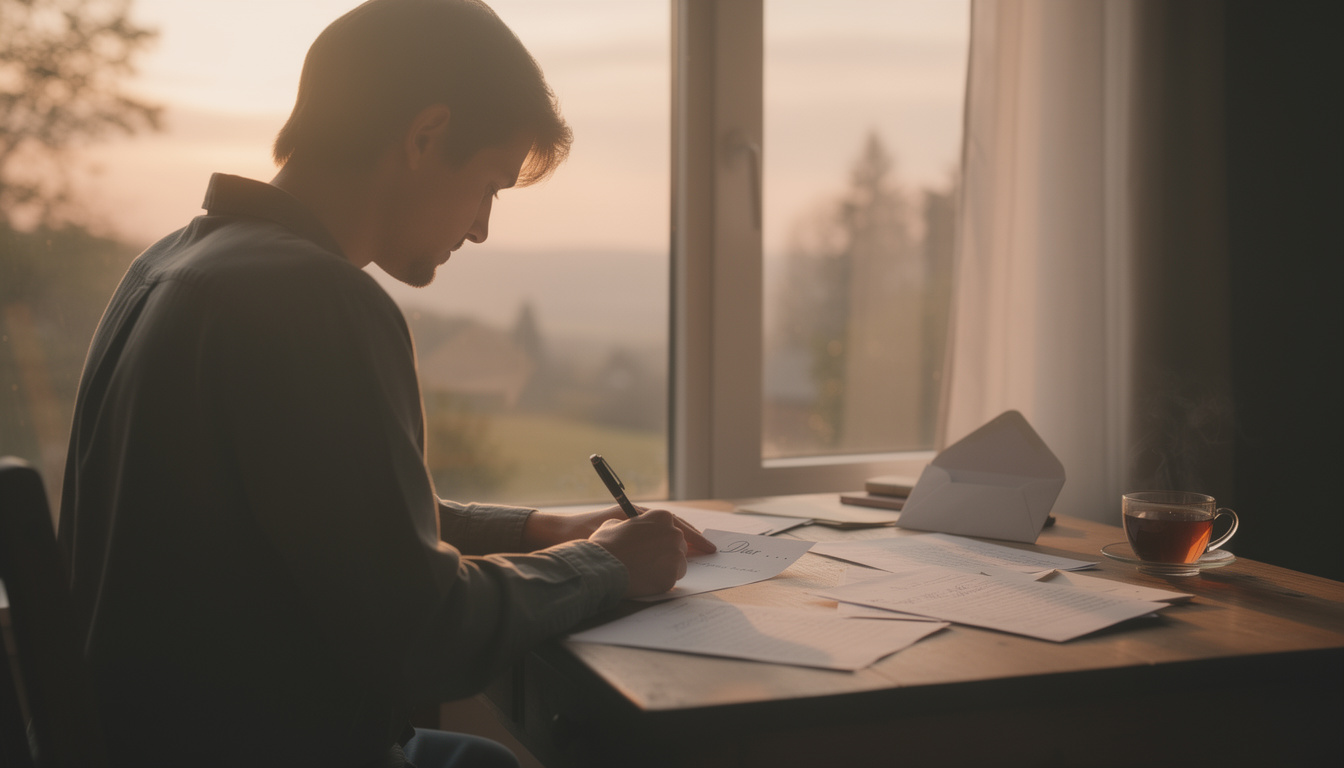 découvrez pourquoi une lettre d'adieu déchirante est essentielle pour exprimer ses émotions et avancer dans le processus de deuil.