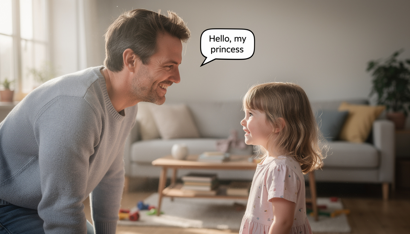découvrez comment dire « bonjour ma princesse » à votre fille peut renforcer votre relation affective et créer un lien complice durable.