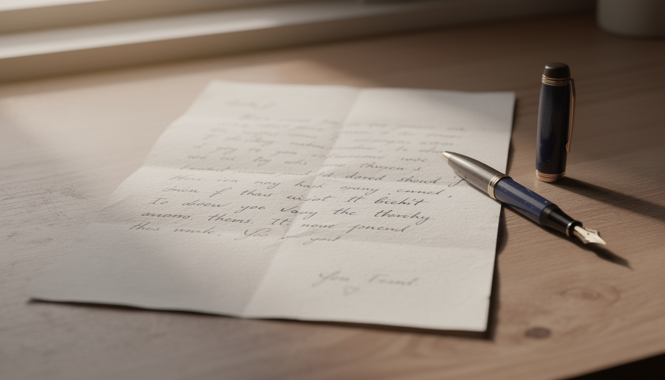 découvrez les étapes clés pour rédiger une lettre sincère à votre mari lorsque vous traversez des moments difficiles, afin d'exprimer vos sentiments et apaiser la souffrance.