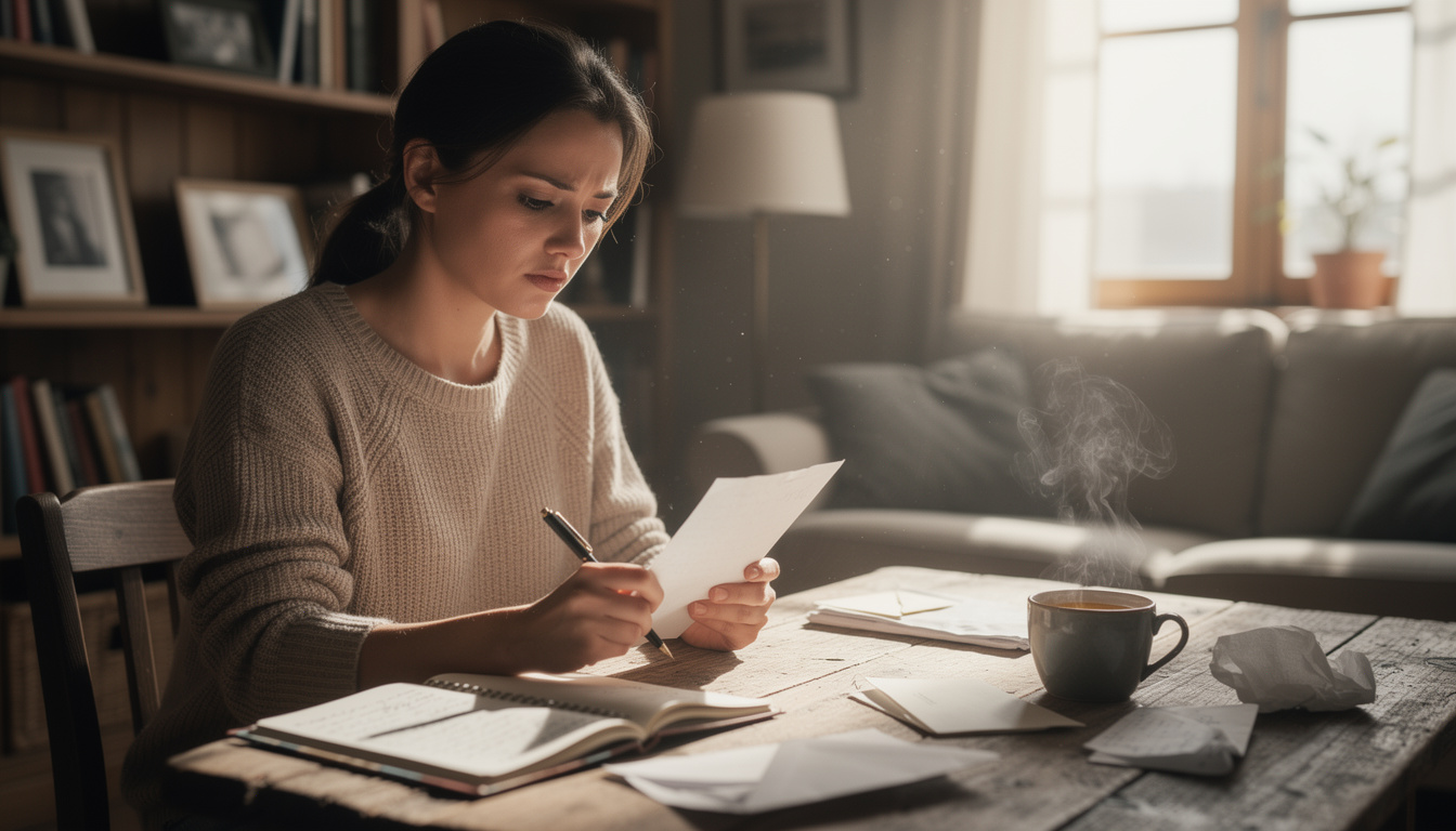 découvrez les étapes essentielles pour écrire une lettre authentique et apaisante à votre mari, même en période de souffrance, afin d'exprimer vos sentiments avec clarté et respect.