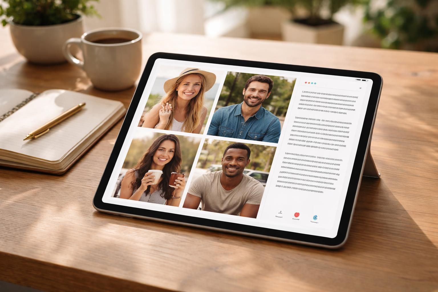 découvrez comment créer un profil de rencontre attractif sur ipad air avec des photos de qualité et une bio captivante pour maximiser vos chances de succès.