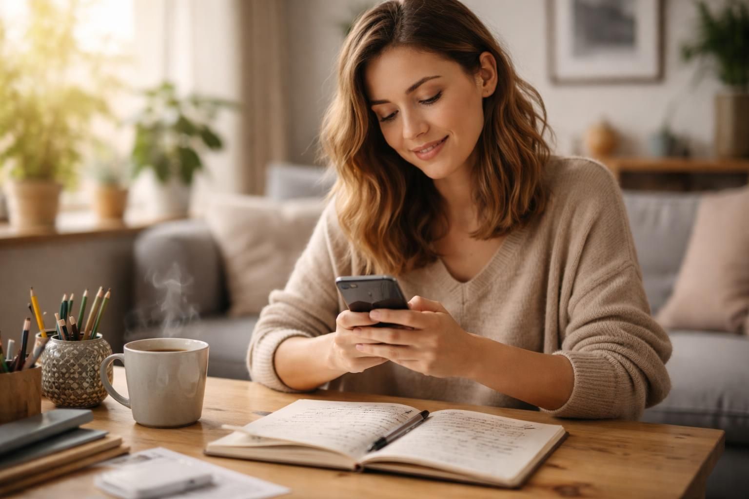 Que répondre à un je t&rsquo;aime par SMS : restez authentique et créatif